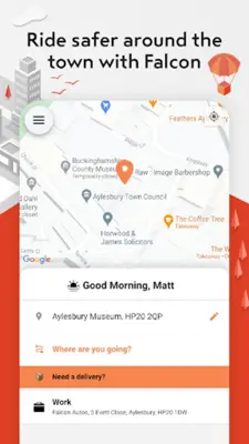 Falcon Taxis Aylesbury android App screenshot 2